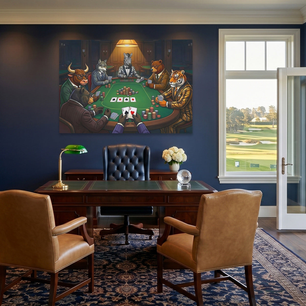 Animal Poker Night