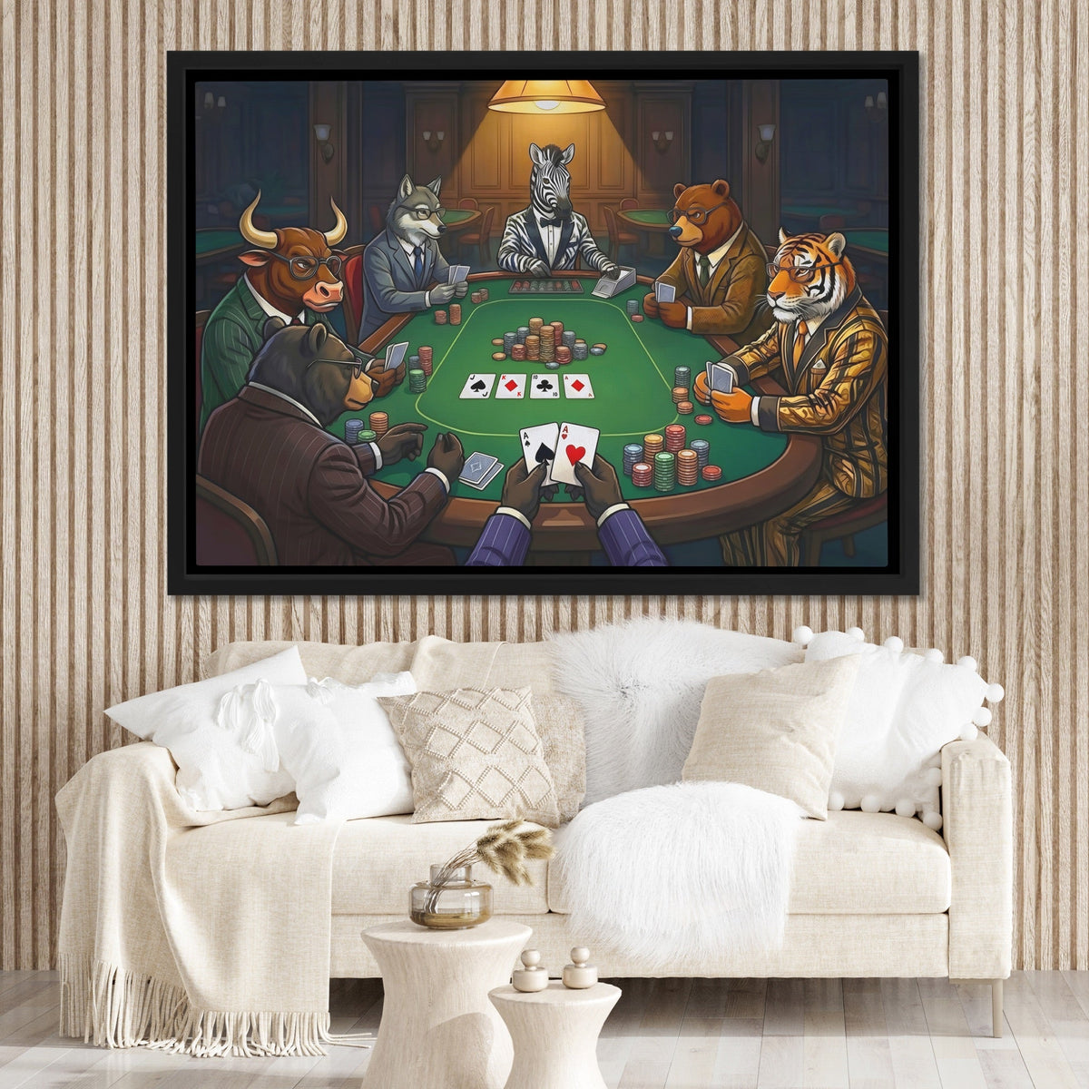 Animal Poker Night