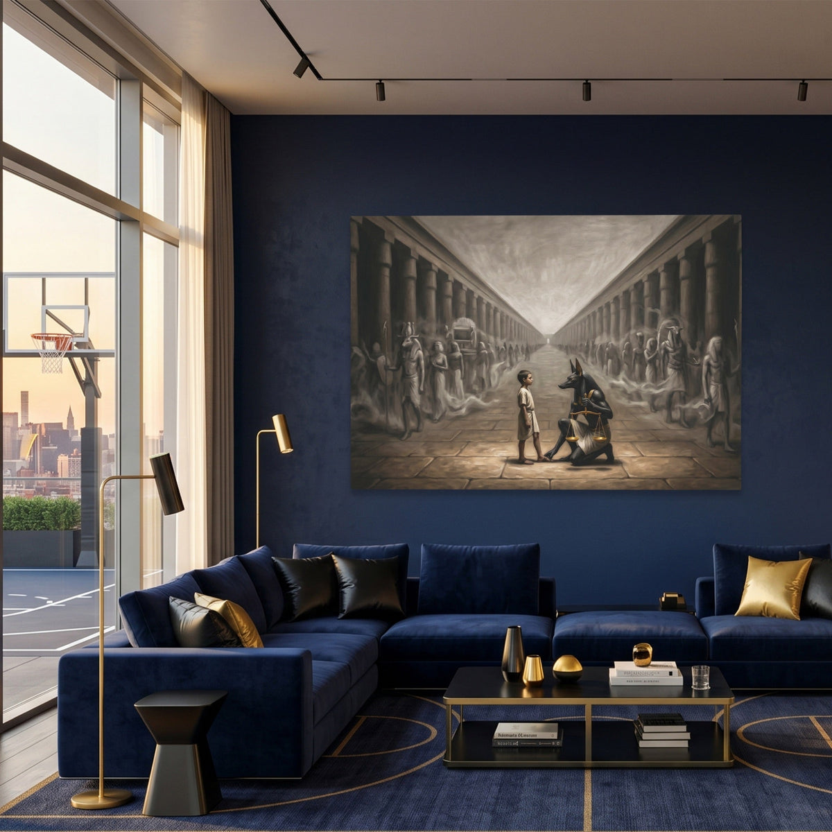 Anubis Columned Procession