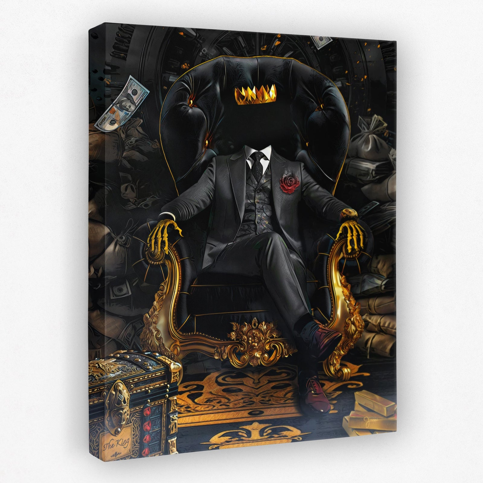 Bank Vault King - Thedopeart