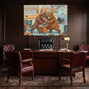 Bear Bull Office Grapple