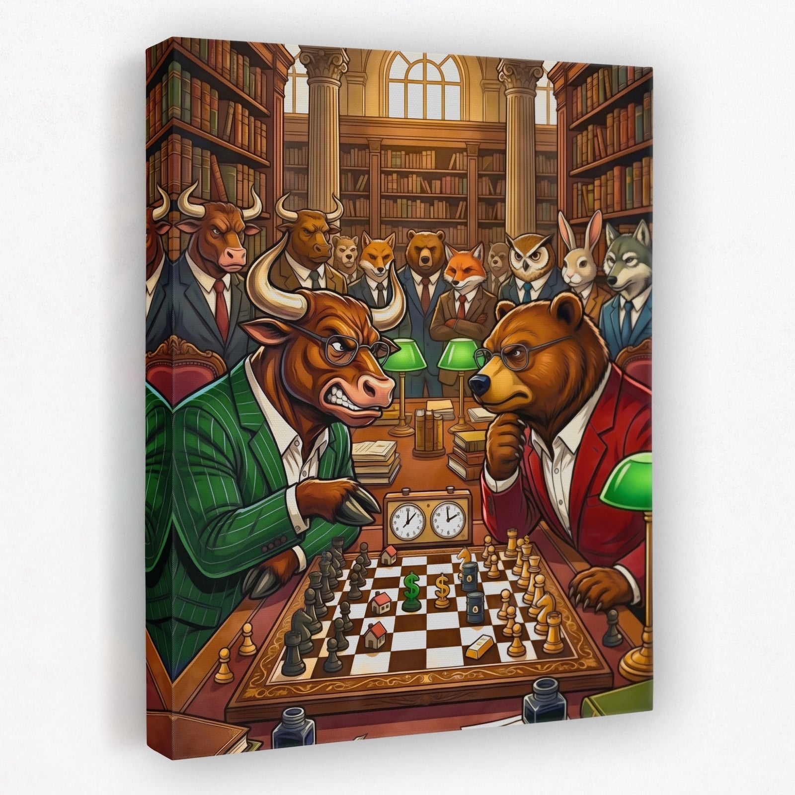 Bull V Bear Chess Match