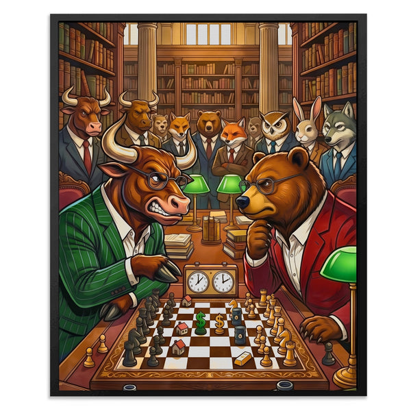 Bull V Bear Chess Match