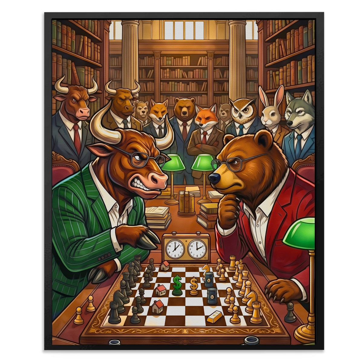 Bull V Bear Chess Match