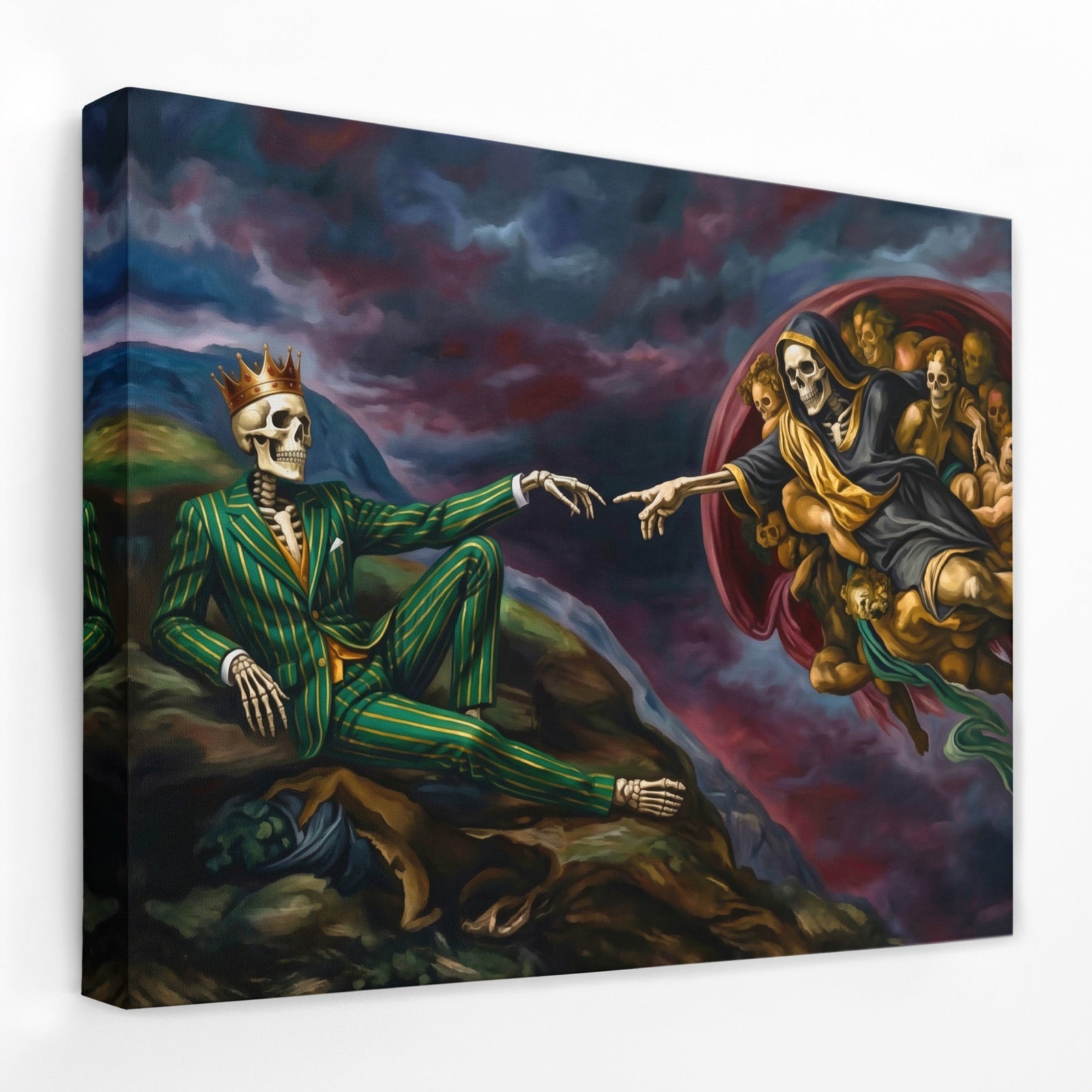 Death Sistine Moment - Thedopeart
