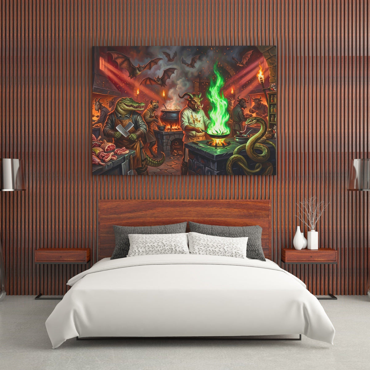 Demons Hellfire Chef - Thedopeart
