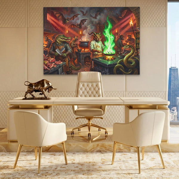 Demons Hellfire Chef - Thedopeart