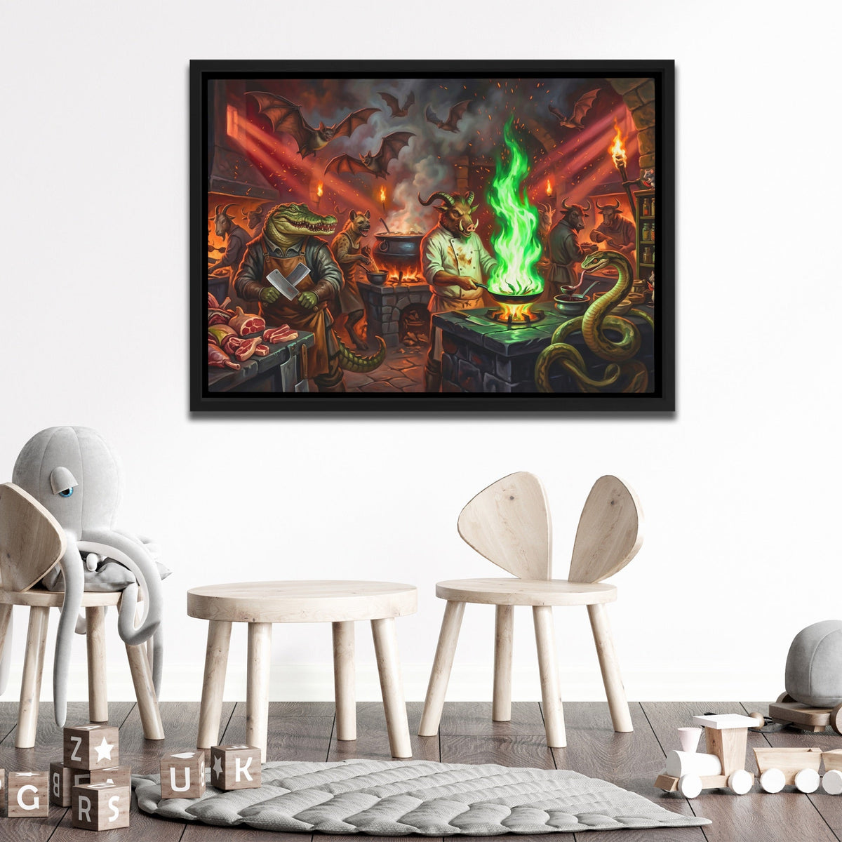 Demons Hellfire Chef - Thedopeart