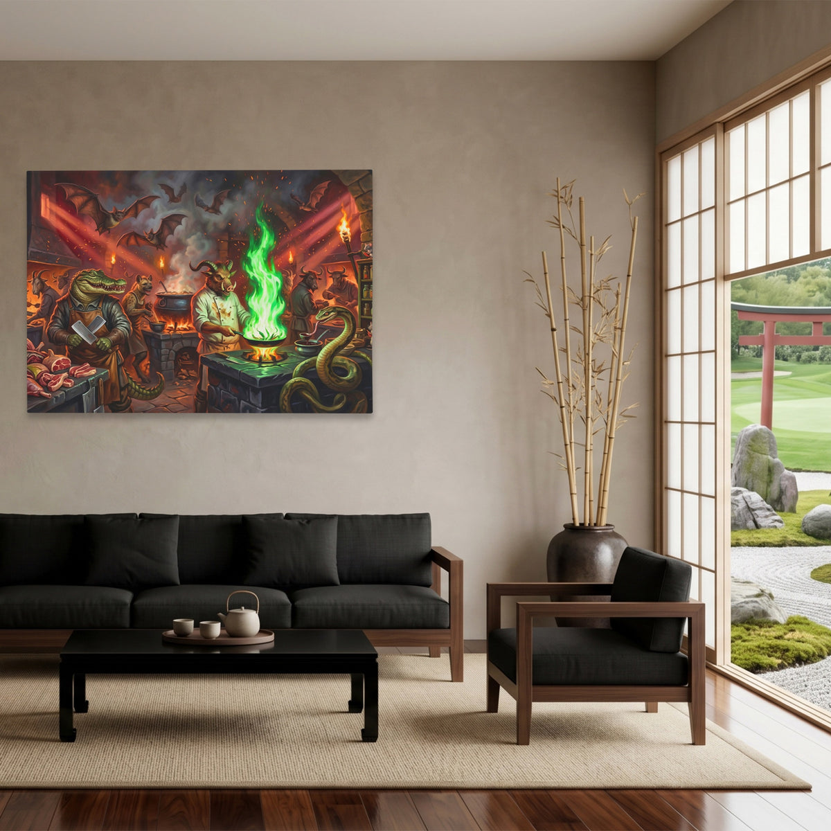 Demons Hellfire Chef - Thedopeart