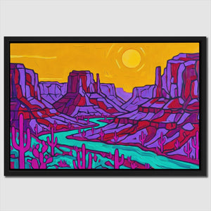 Desert Saguaro Twilight
