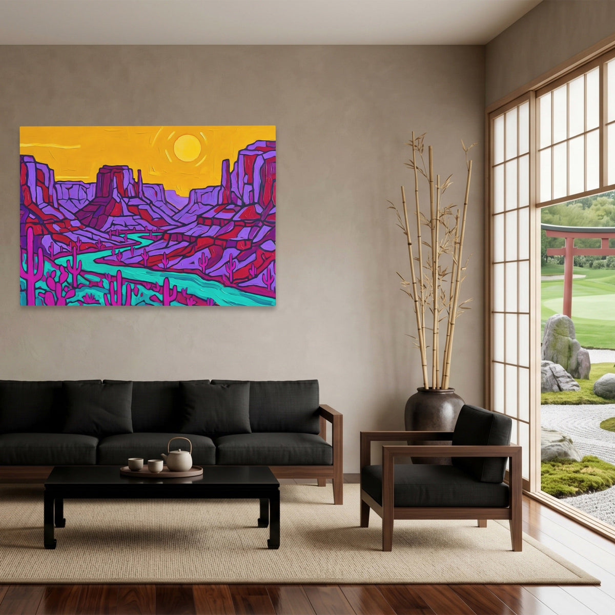 Desert Saguaro Twilight