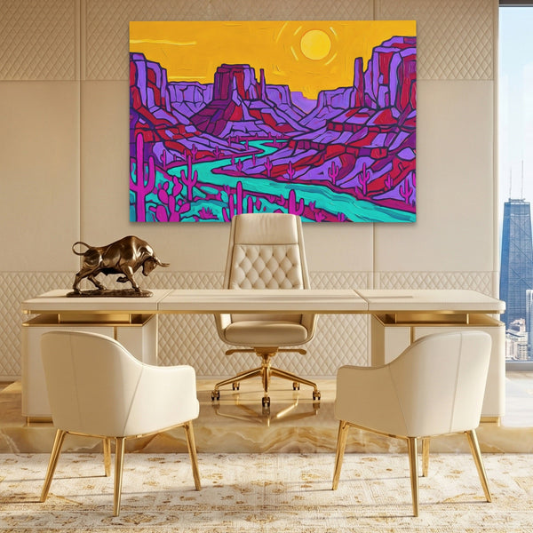Desert Saguaro Twilight