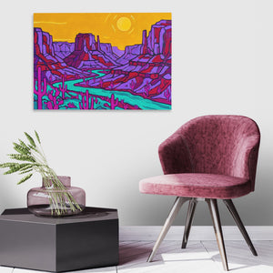Desert Saguaro Twilight