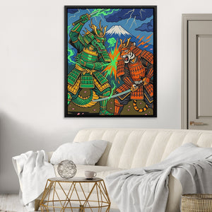Dragon Tiger Clash - Thedopeart