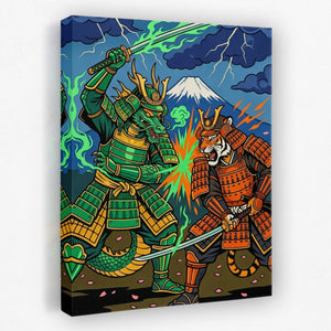 Dragon Tiger Clash - Thedopeart