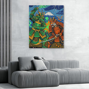 Dragon Tiger Clash - Thedopeart