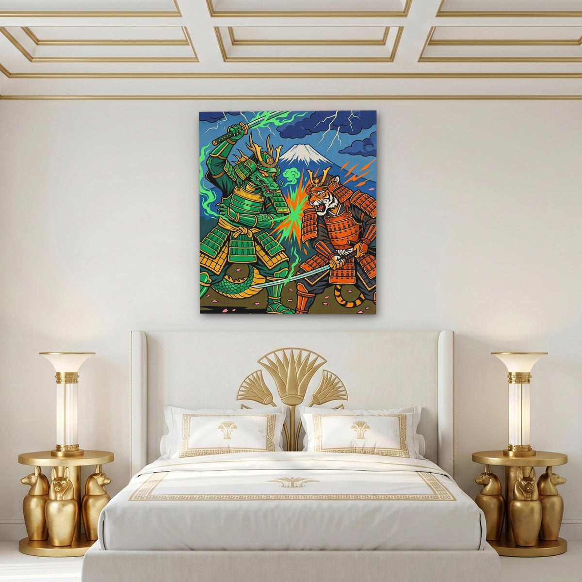 Dragon Tiger Clash - Thedopeart