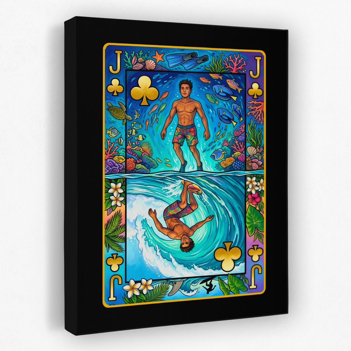 Hawaii Jack of Clubs Card