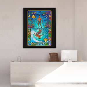 Hawaii Jack of Clubs Card