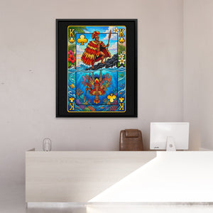 Hawaii King of Clubs Card