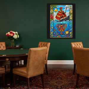 Hawaii King of Clubs Card