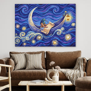 Horus Crossing Boat - Thedopeart