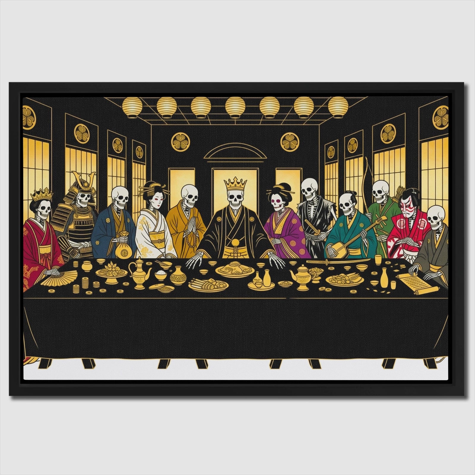 Japanese Death Feast - Thedopeart