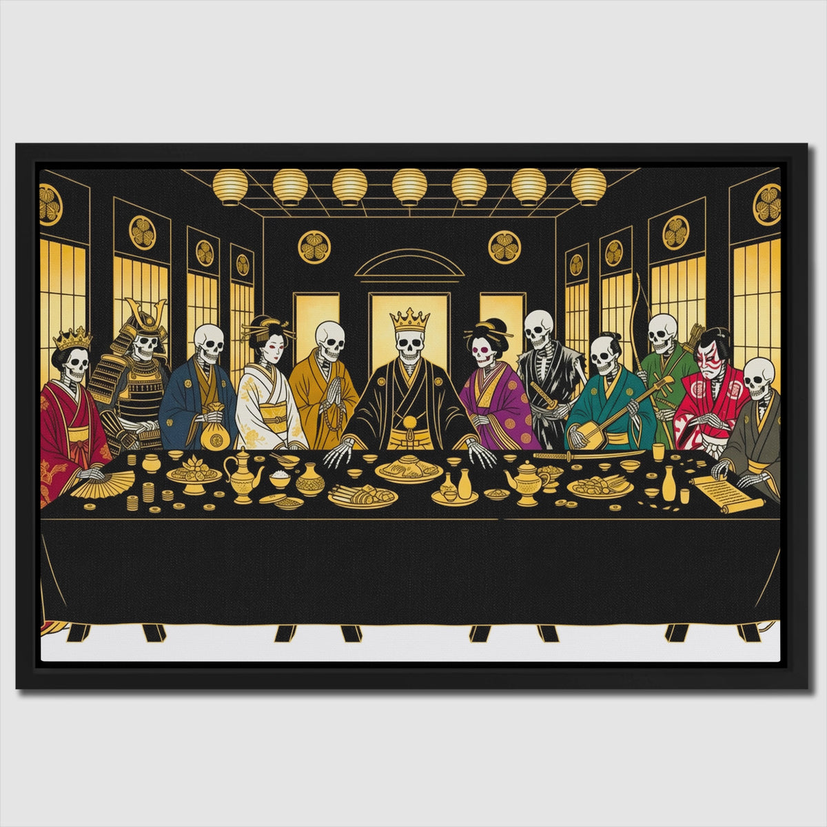 Japanese Death Feast - Thedopeart