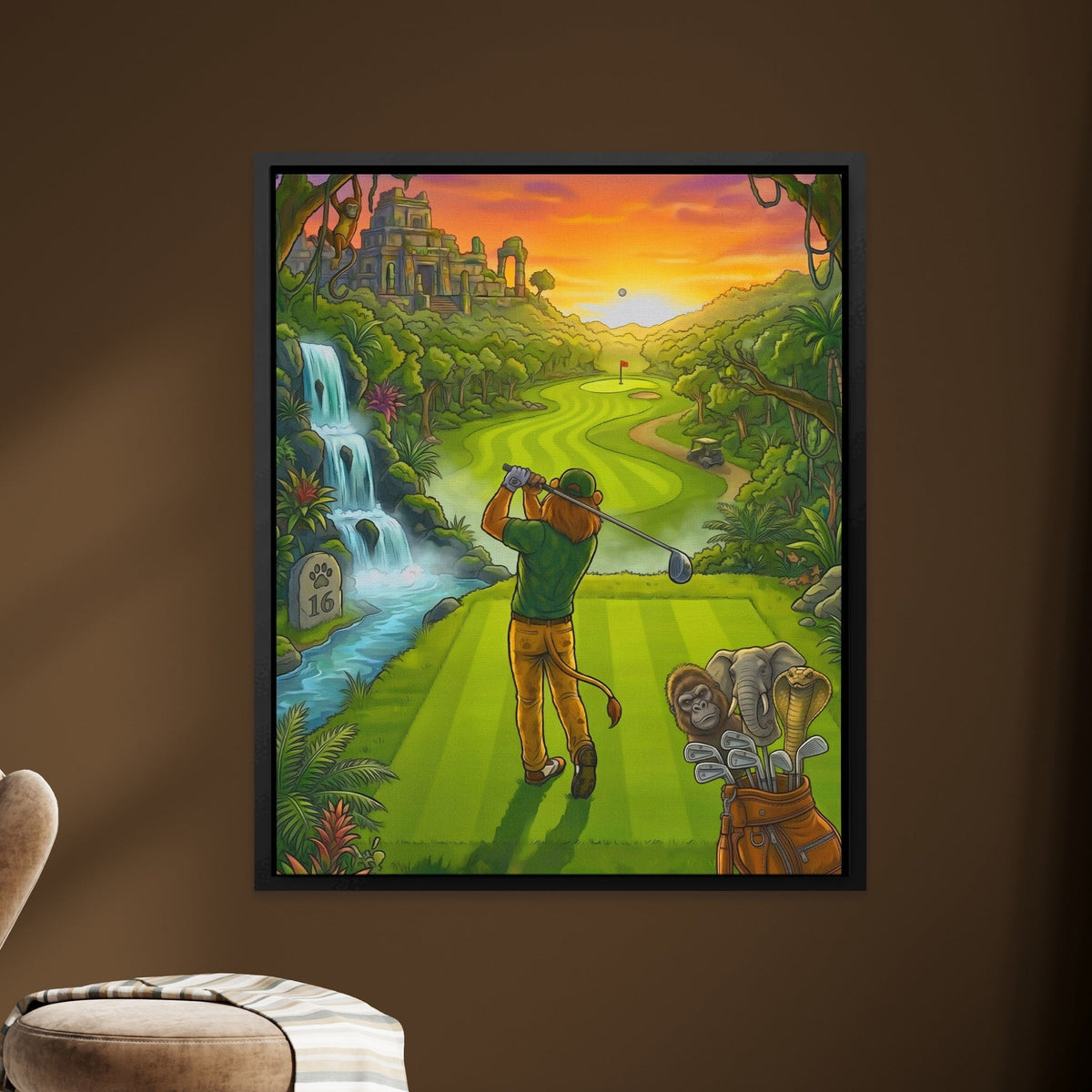 Lion on the Jungle 16th
