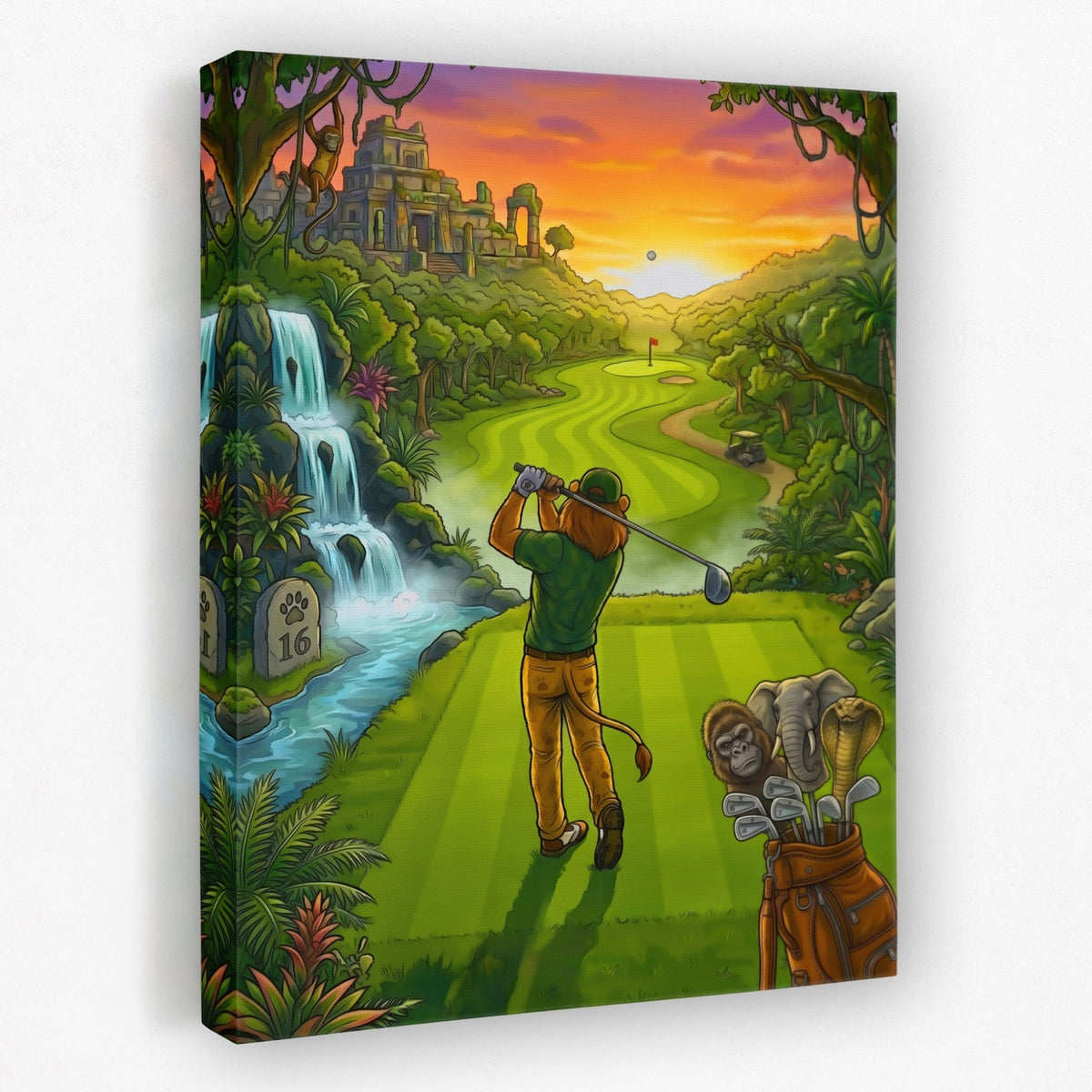 Lion on the Jungle 16th