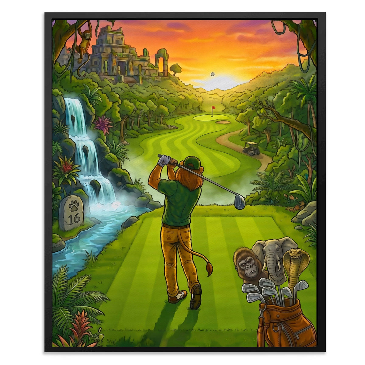 Lion on the Jungle 16th