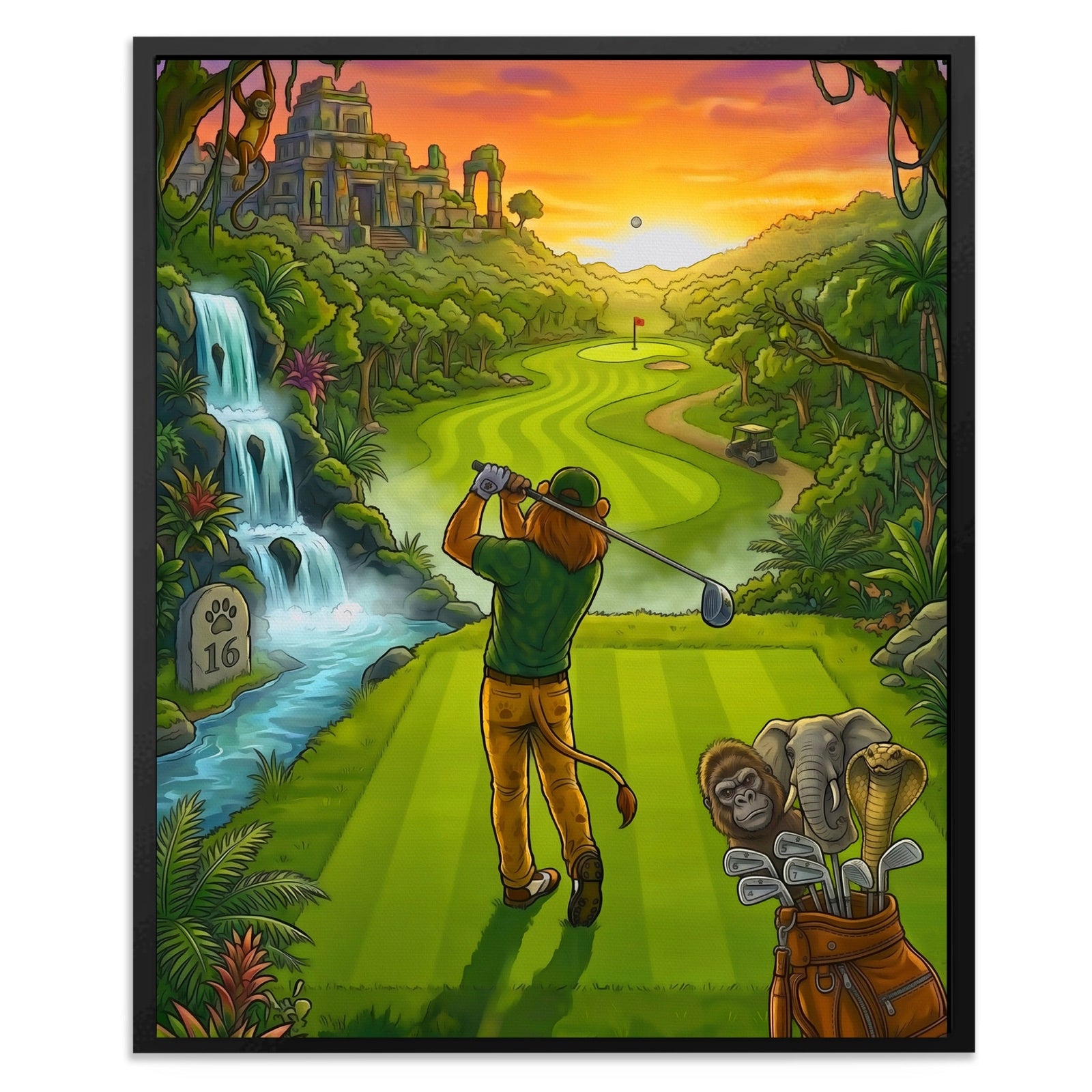 Lion on the Jungle 16th