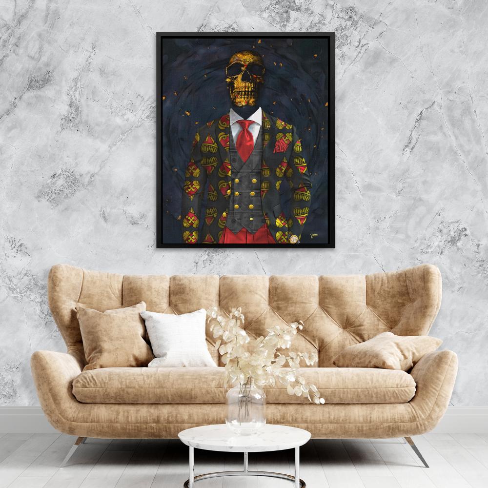 Lucky Skull - Thedopeart