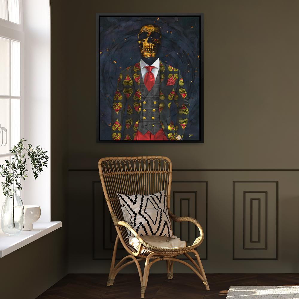 Lucky Skull - Thedopeart