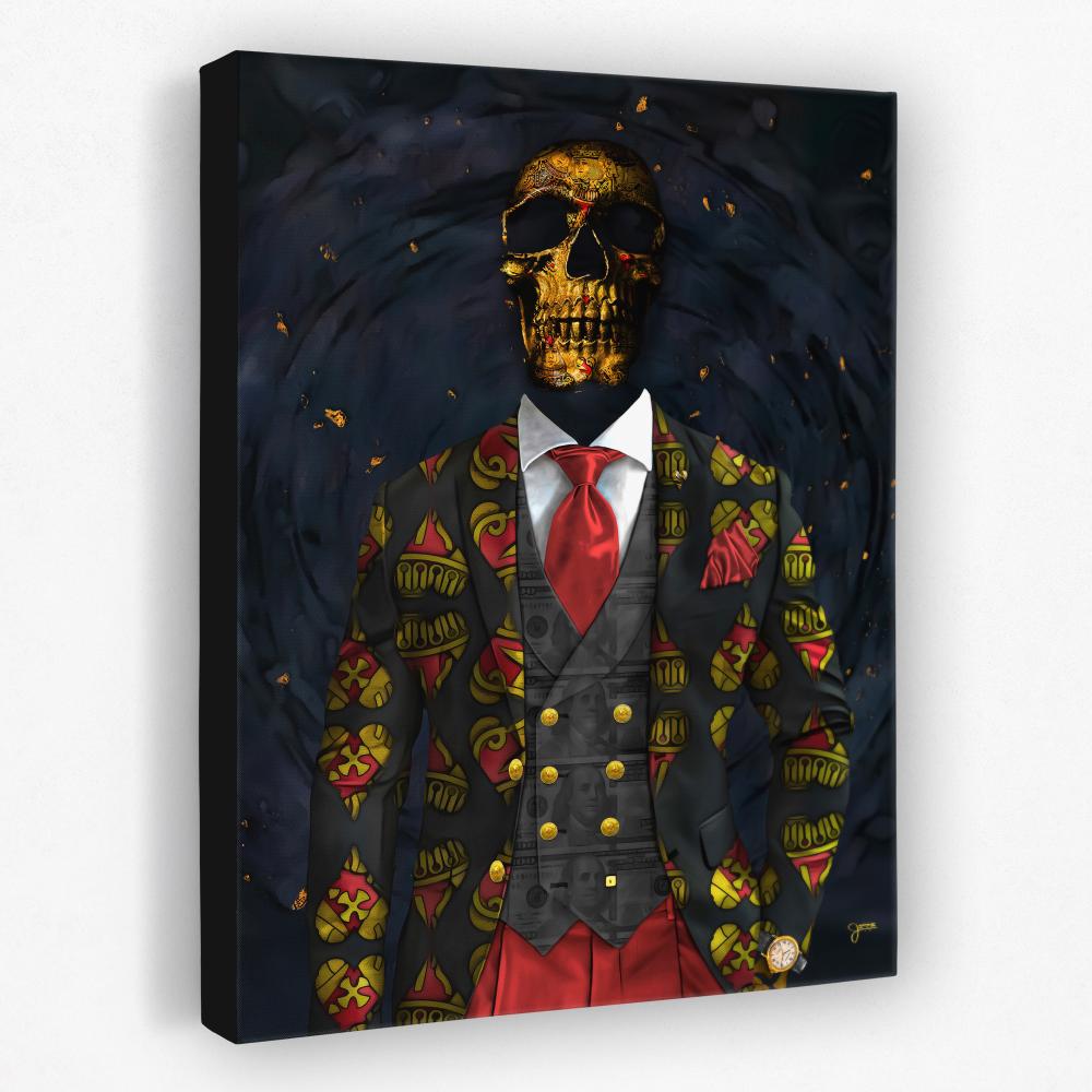 Lucky Skull - Thedopeart