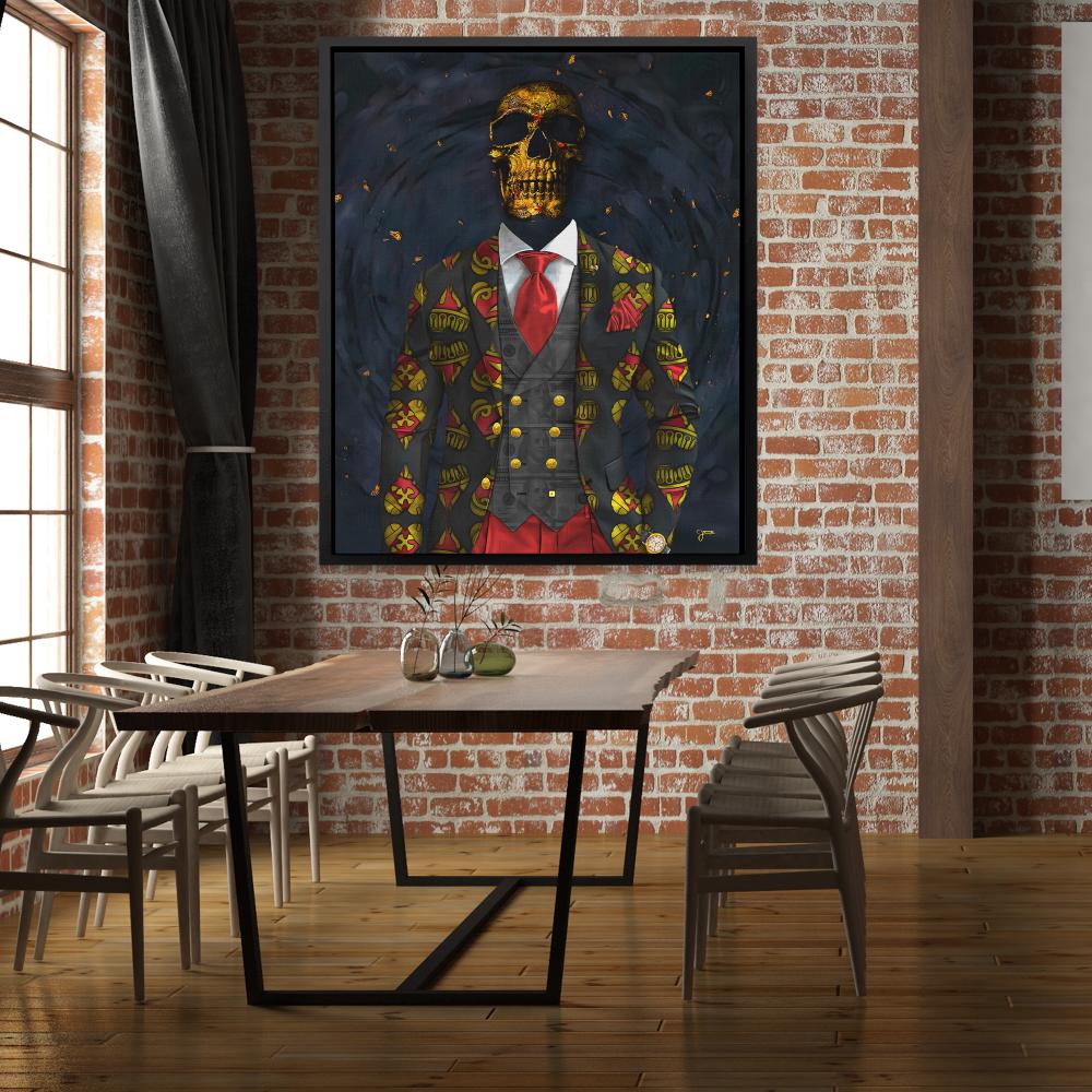 Lucky Skull - Thedopeart