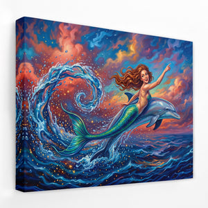 Mermaid Dolphin Dance
