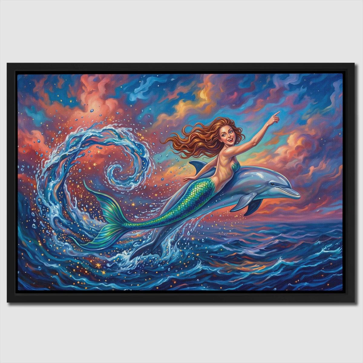Mermaid Dolphin Dance