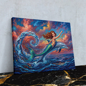 Mermaid Dolphin Dance