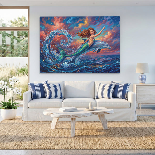 Mermaid Dolphin Dance