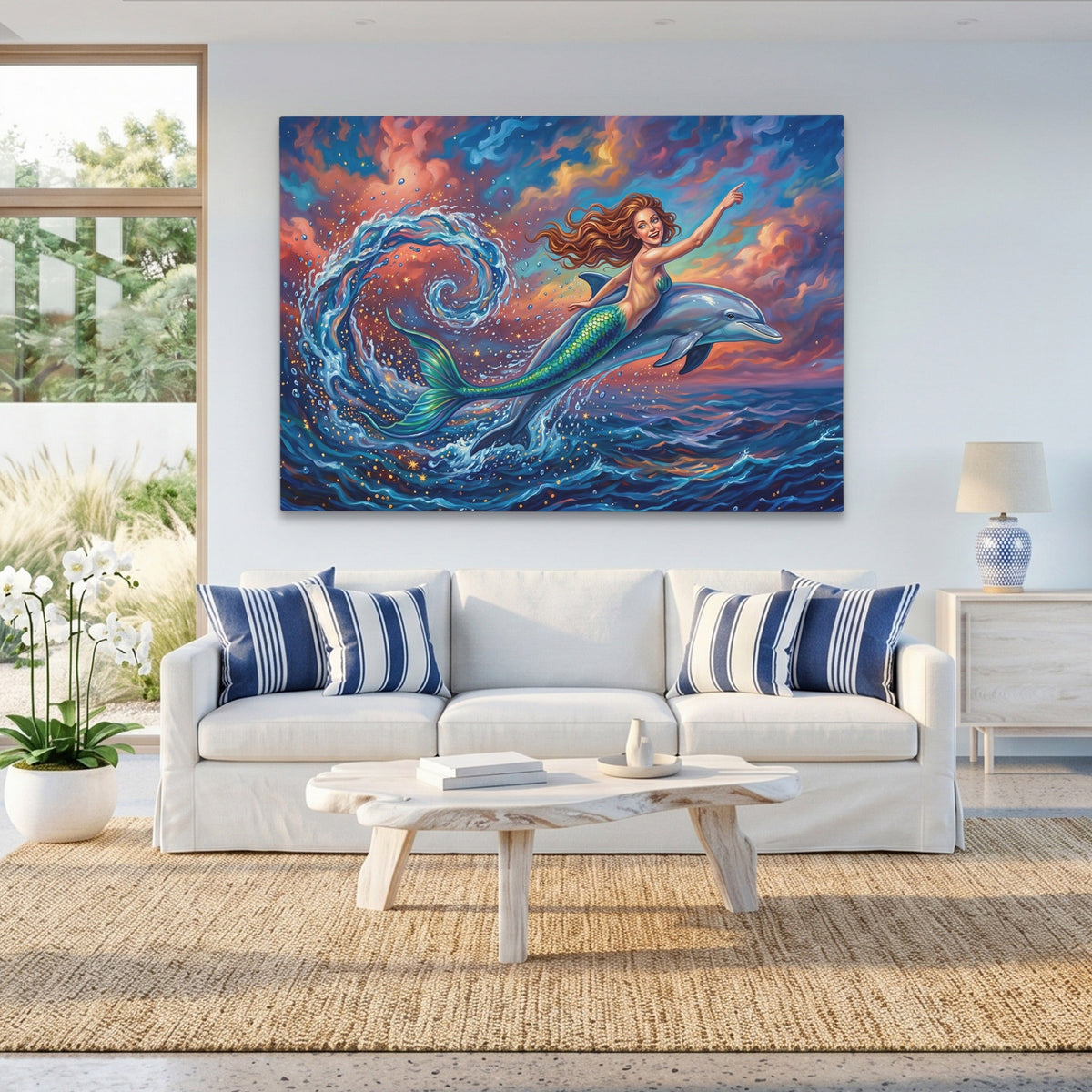 Mermaid Dolphin Dance