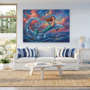 Mermaid Dolphin Dance