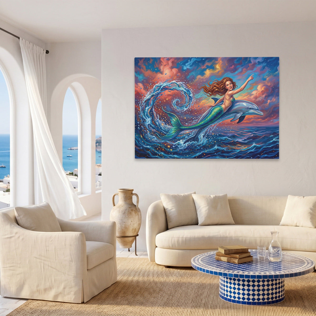 Mermaid Dolphin Dance