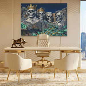 Mount Skullmore Golden - Thedopeart