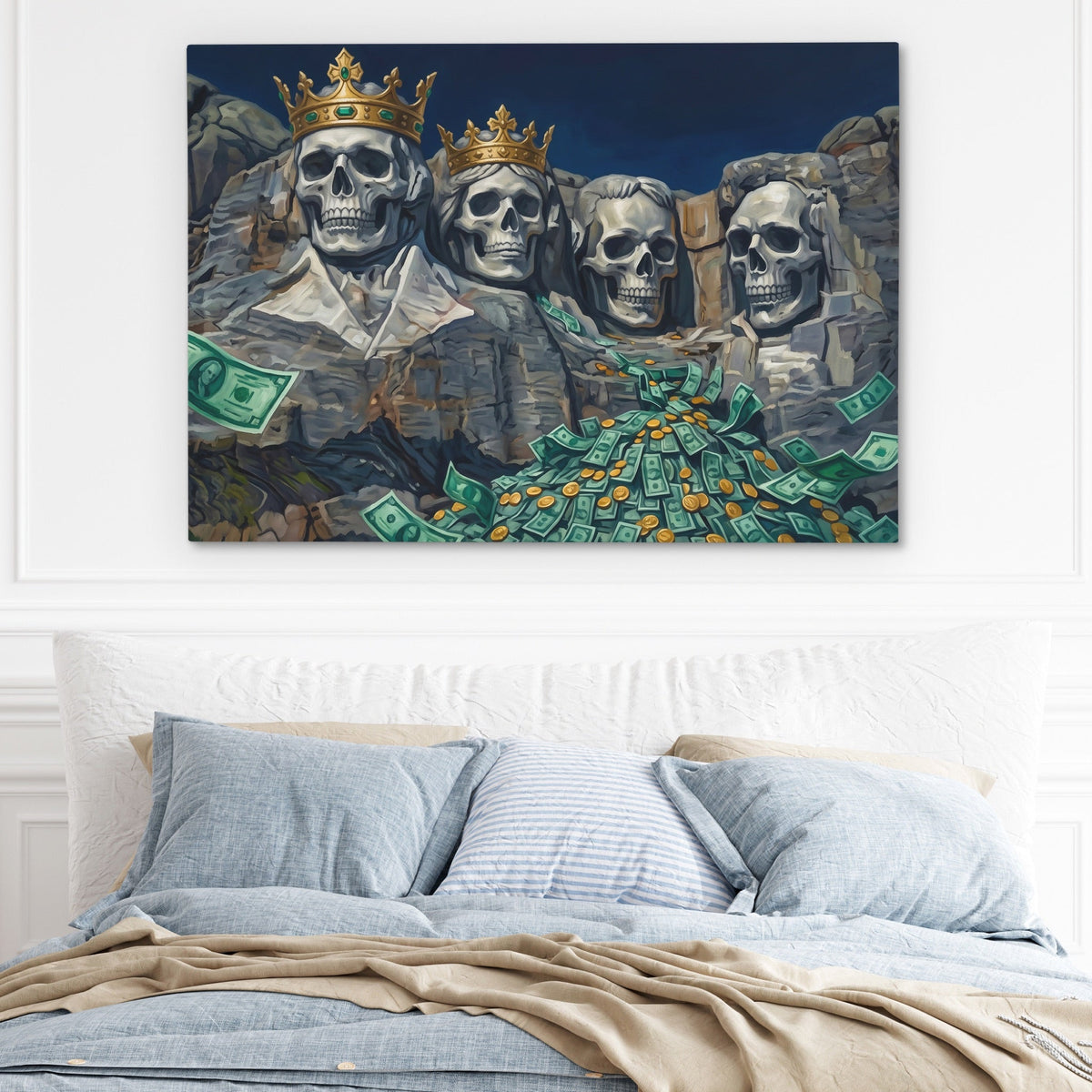 Mount Skullmore Golden - Thedopeart