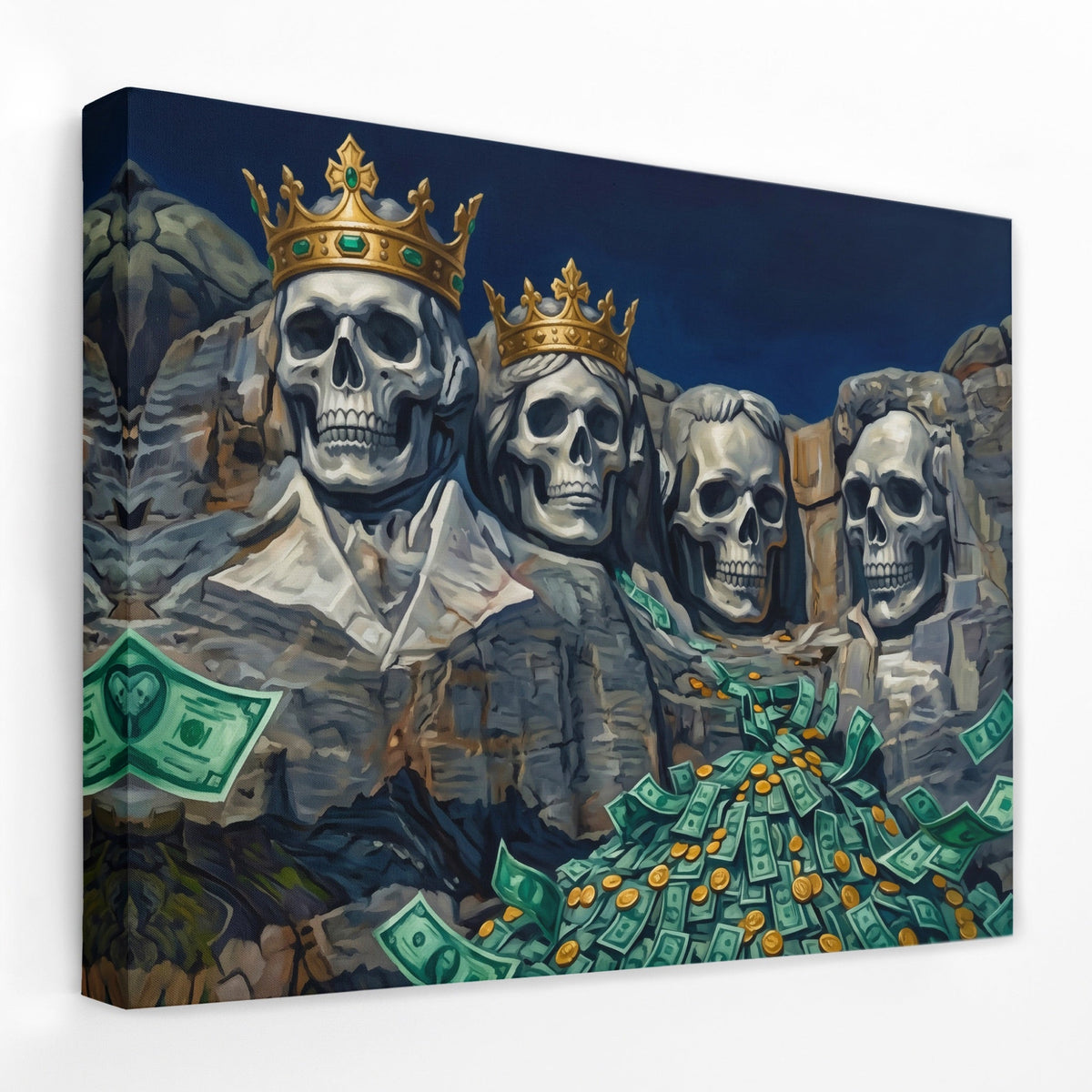 Mount Skullmore Golden - Thedopeart