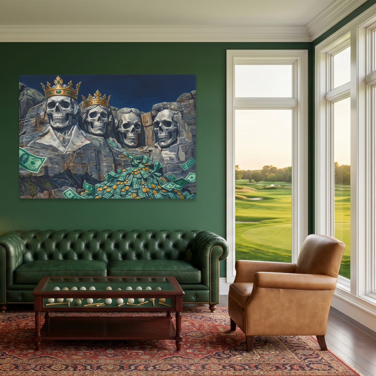 Mount Skullmore Golden - Thedopeart