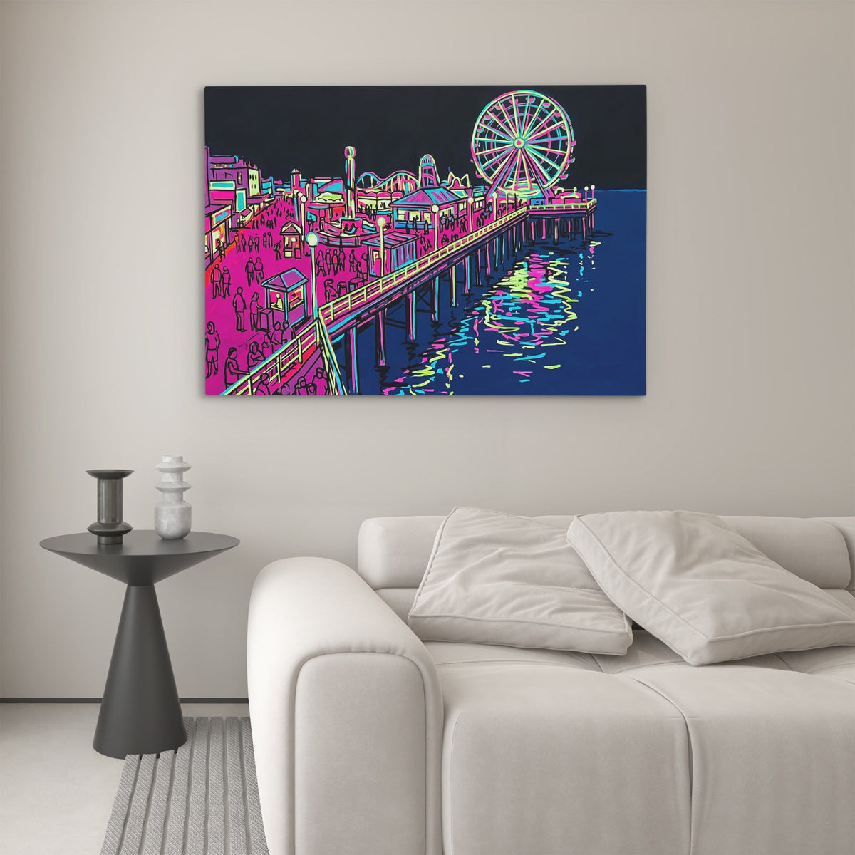 Neon Carnival Night