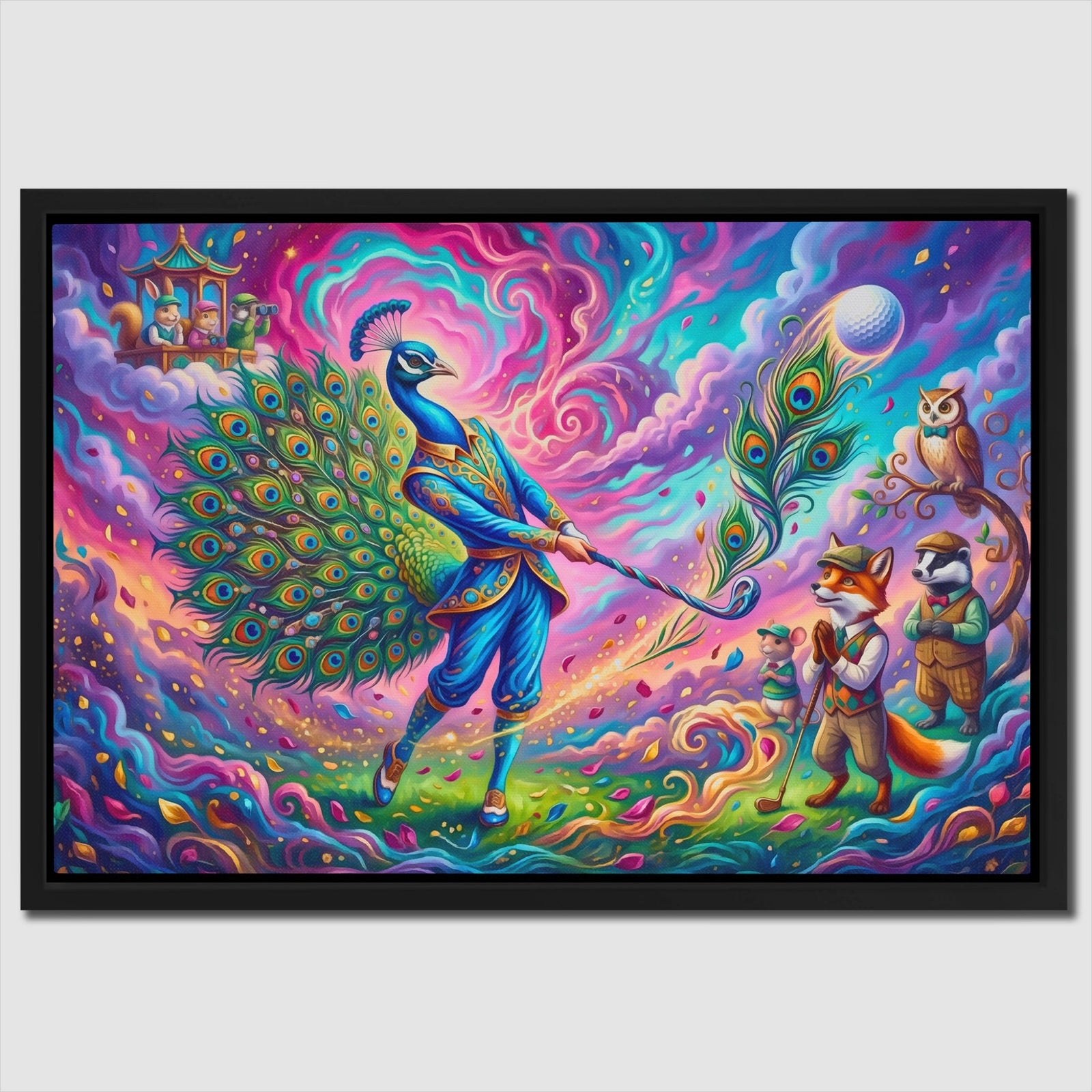 Peacock Celestial Golf