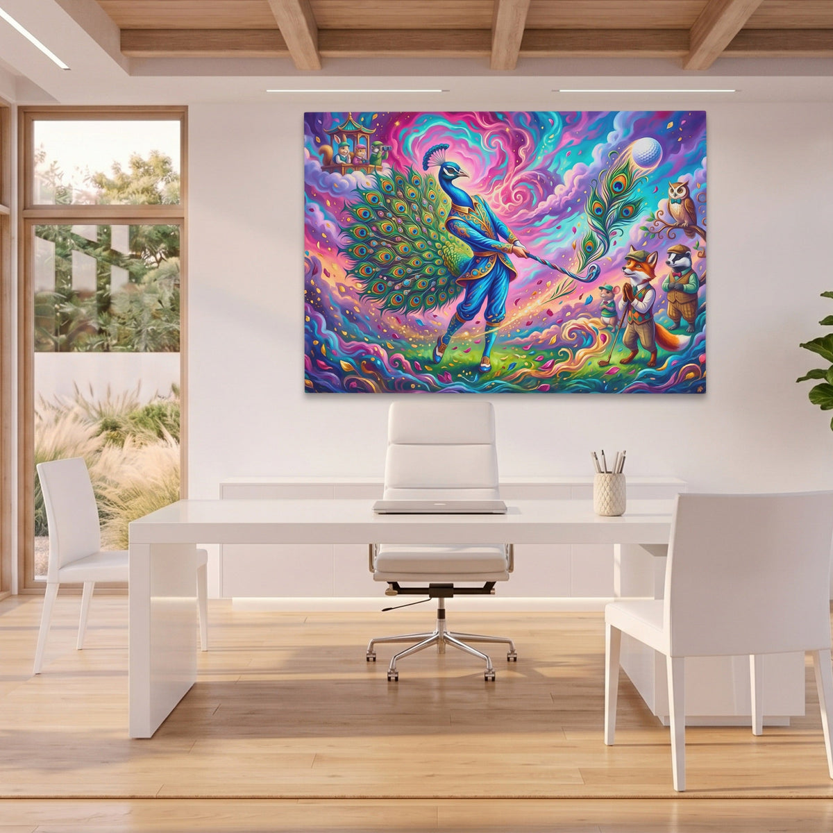 Peacock Celestial Golf